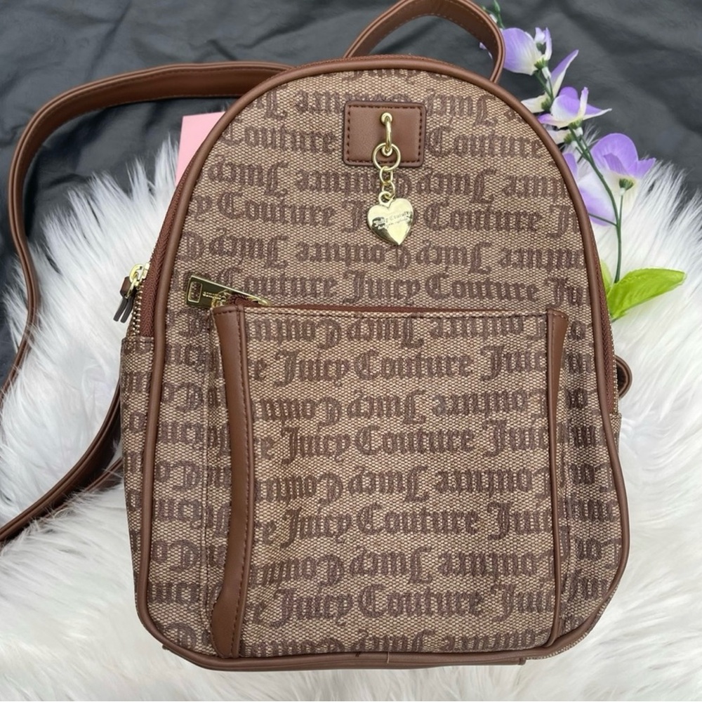 Juicy Couture Brown Backpack
